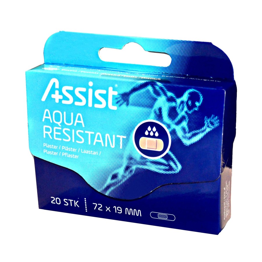 Sport Assist Skadepleie & Helse | Assist Aqua Resistant Plastre, Plaster