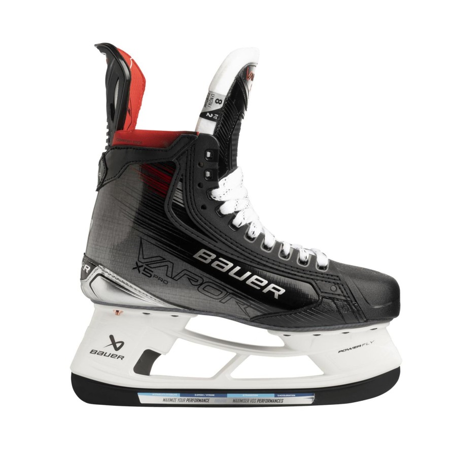 Sport bauer HocHotskoyter | S23 Vapor X5 Pro Skate 23/24, Hockeyskoyte, Intermediate