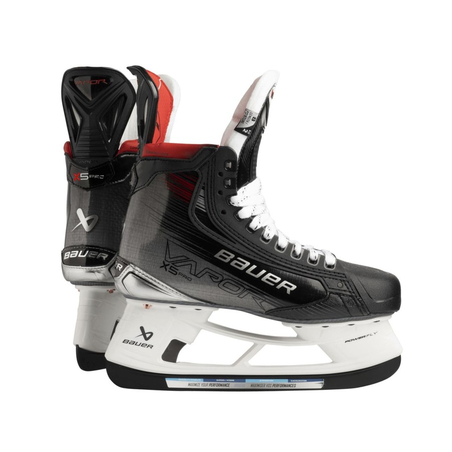 Sport bauer HocHotskoyter | S23 Vapor X5 Pro Skate 23/24, Hockeyskoyte, Intermediate