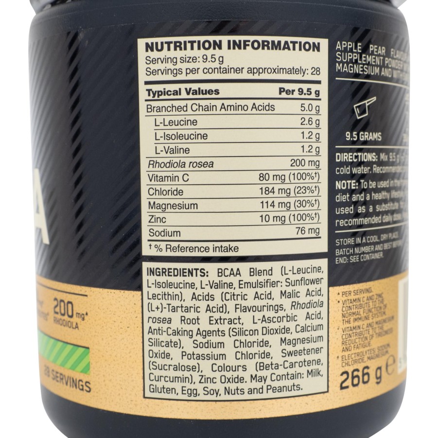 Sport Optimum Nutrition Kosttilskudd | Gold Standard Bcaa Train & Sustain 266 G