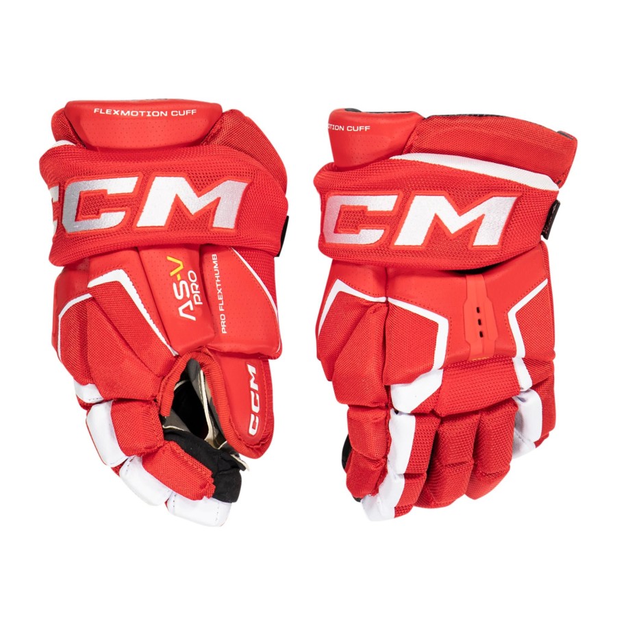 Vintersport ccm HocBesthansker | Ccm Tacks As-V Pro Junior Hockey Gloves, Hockeyhanske Junior