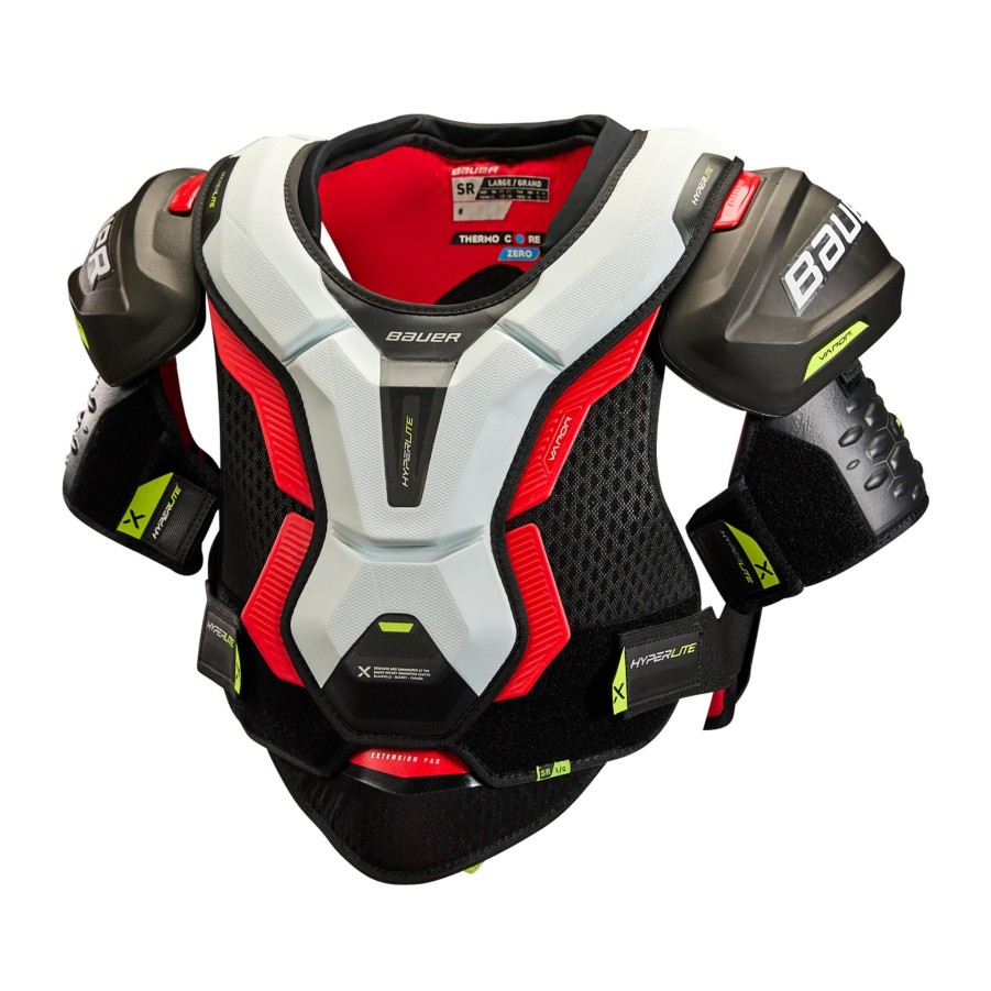 Vintersport bauer Susp & HocNew Beskyttelse | S22 Vapor Hyperlite Shoulder Pad - Sr 23/24, Skulderbeskyttelse Senior