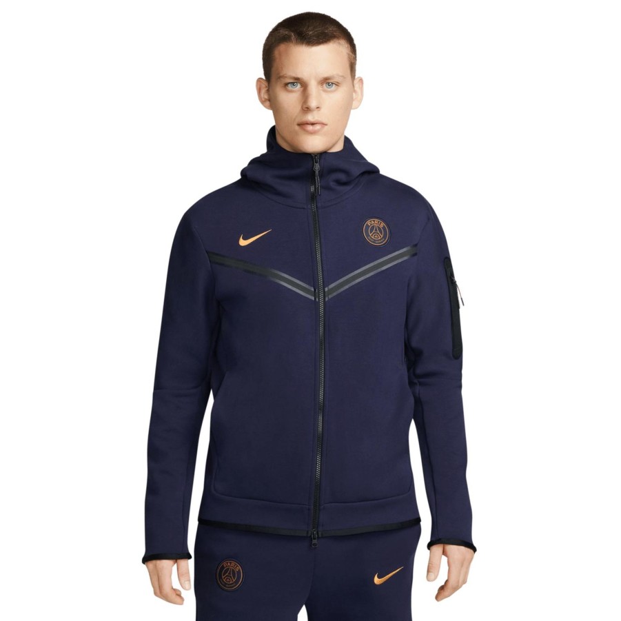 Sport nike Fotballdrakt & Supporterutstyr | Paris Saint-Germain Techfleece Hoodie, Hettejakke, Herre