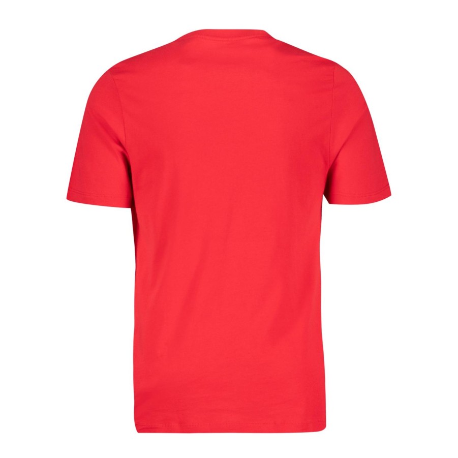 Sport nike Fotballdrakt & Supporterutstyr | Liverpool Fc Crest Short Sleeve Tee, T-Skjorte Fotball, Herre