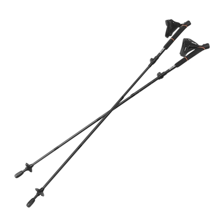 Jakt Og Tur silva Fjellsko & Fjellstovler | Running Poles Carbon Adjust 100-120Cm, Justerbare Gastaver