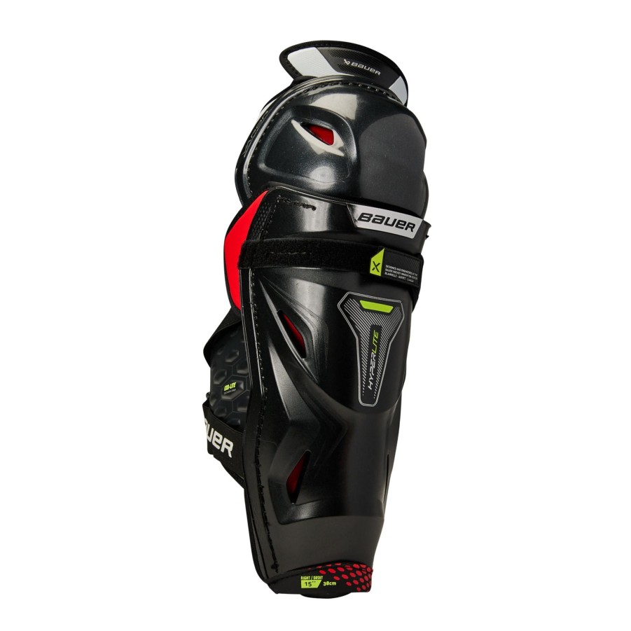 Vintersport bauer Susp & HocBest Beskyttelse | S22 Vapor Hyperlite Shin Guard - Sr 23/24, Leggbeskytter Senior