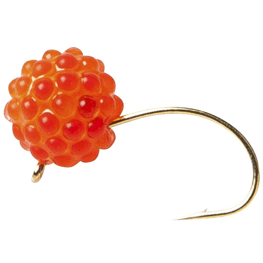 Jakt Og Tur oves Isfiske | Mormychka Caviar 5Mm Orange Selvlysende