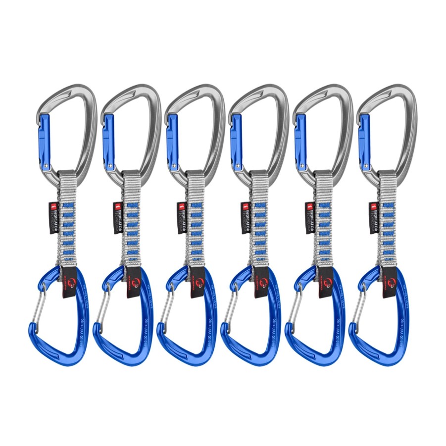 Sport mammut Klatring | Crag Keylock Wire 10 Cm Indicator 6-Pack, Slynge