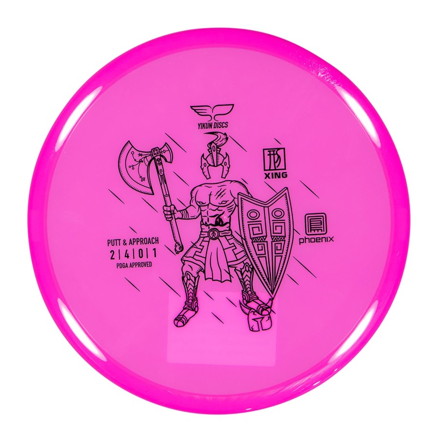 Sport Yikun Frisbeegolf | Phoenix Putter Xing, 170-175G Pink, Putter Frisbeegolf