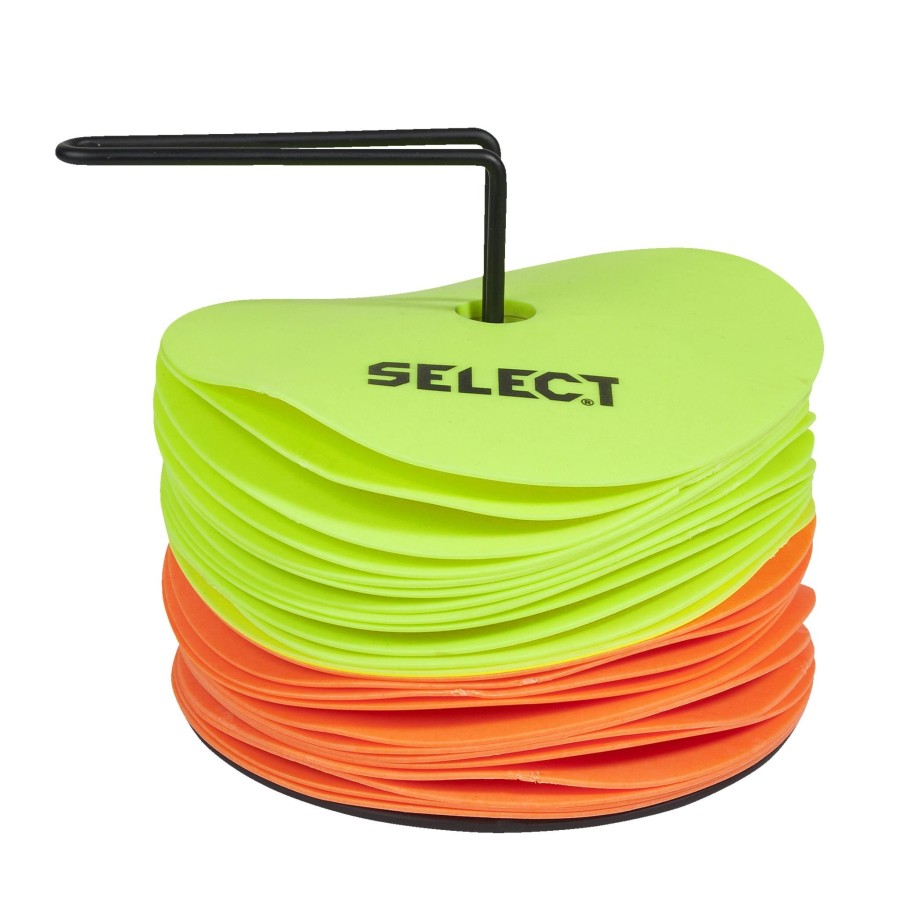 Sport select Fotballutstyr | Marking Mat Set - 24 Pcs. W/Holder, Markeringsmatter, 24 Stk.