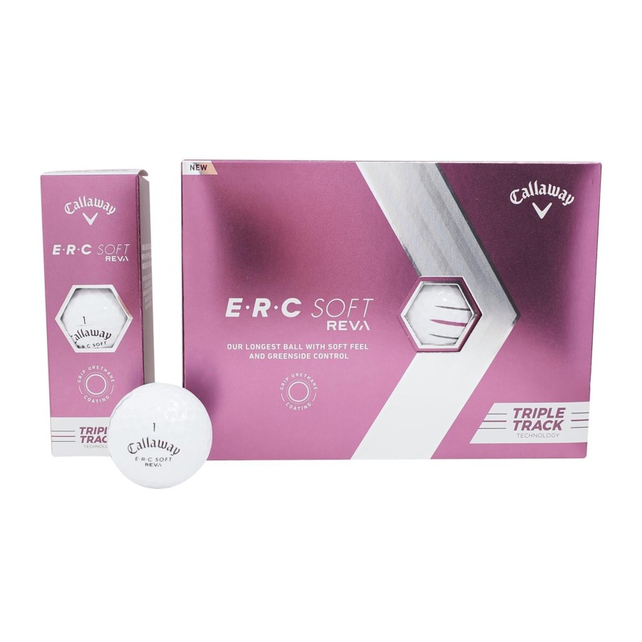 Sport callaway Golfballer | Erc Soft Reva 23 Triple Track, Golfball