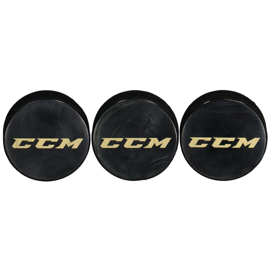 Vintersport ccm Tilbehor HocHot | Puck Jr 3-Pack 23/24, Ishockeypuck Junior, 3-Pakning