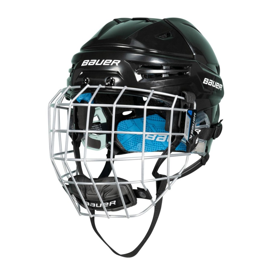 Sport bauer HocNewhjelm | S23 Re-Akt 65 Helmet-Combo 23/24, Hockeyhjelm, Unisex