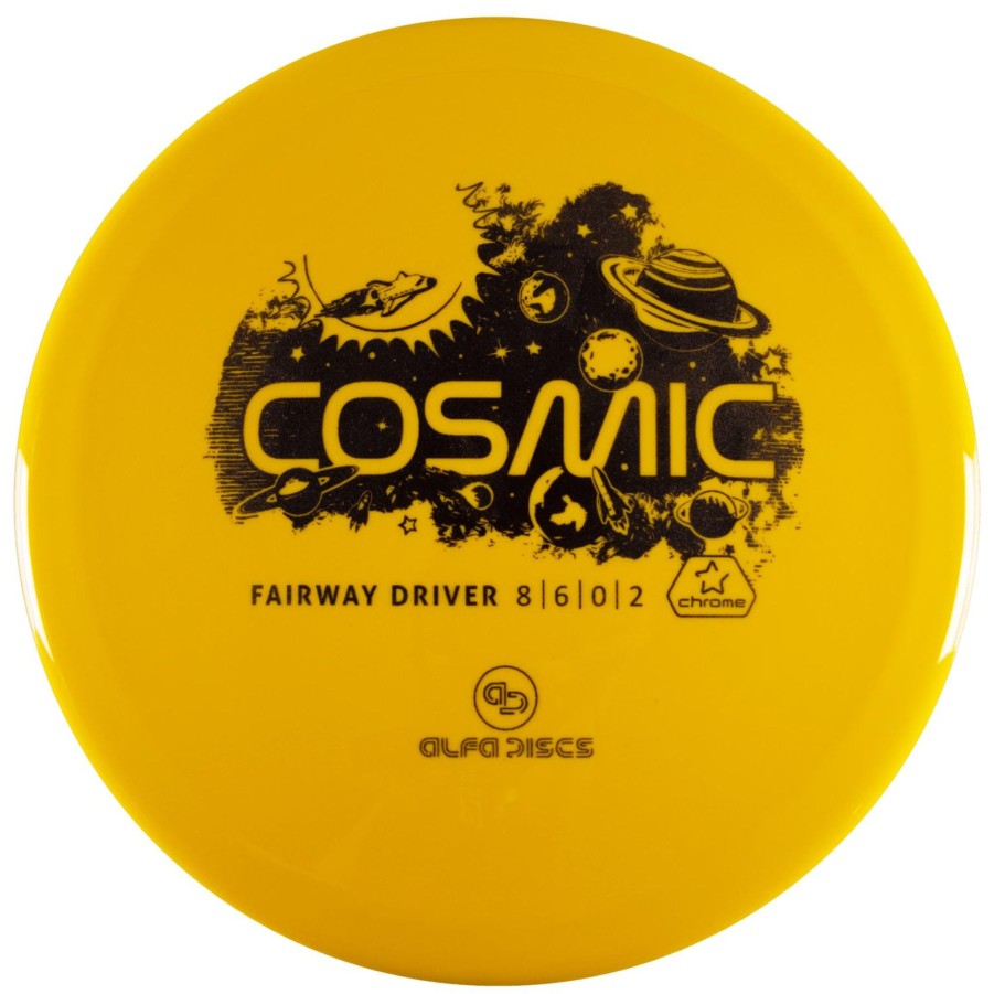 Sport ALFA DISC Frisbeegolf | Chrome Line Driver Cosmic, Driver Frisbeegolf