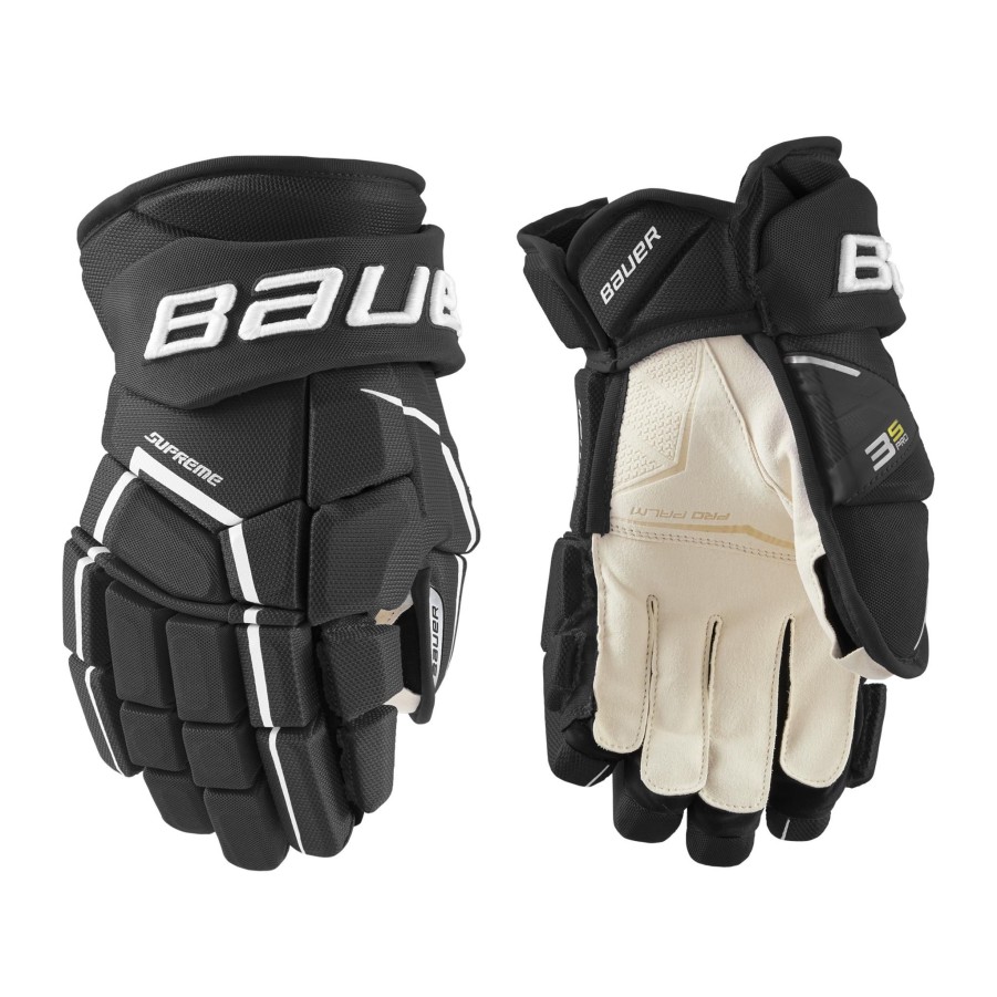 Vintersport bauer HocBesthansker | S21 Supreme 3S Pro Glove - Int 21/22, Hockeyhanske Intermediate