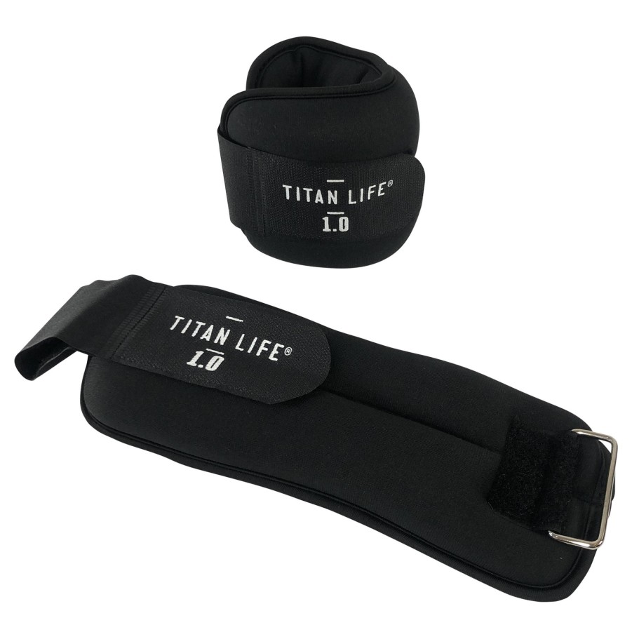 Sport TITAN LIFE Styrketrening | Titan Life - Wrist & Ankle Weight 1 Kg, Handledds- Og Ankelvekter