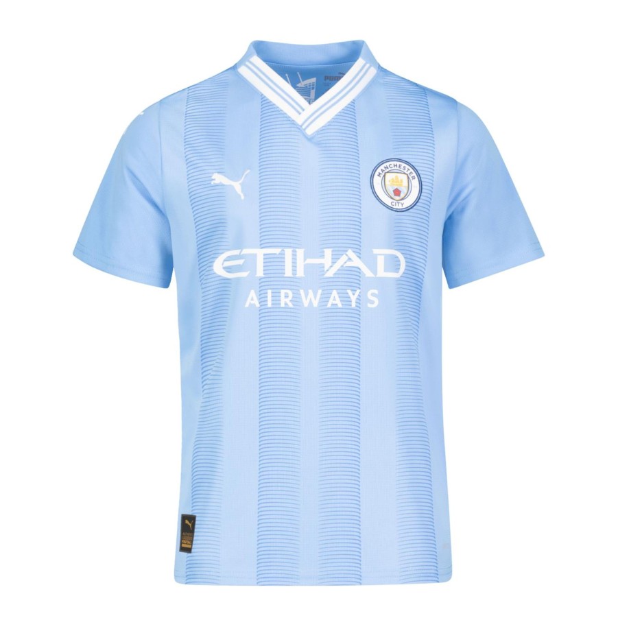 Sport puma Fotballdrakt & Supporterutstyr | Manchester City Home Jersey Replica 23/24, Fotballdrakt, Junior