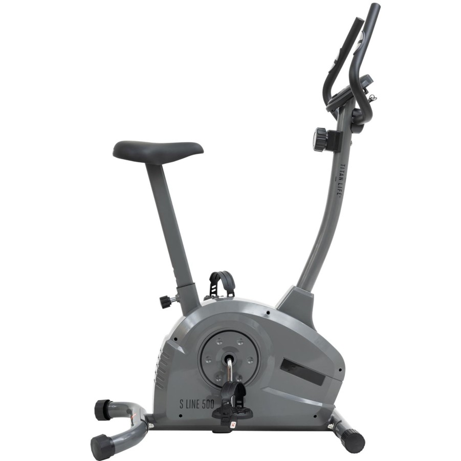 Sport TITAN LIFE Treningsmaskiner | S-Line 500 Upright Bike, Ergometersykkel