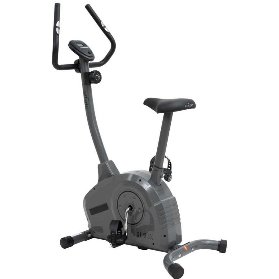 Sport TITAN LIFE Treningsmaskiner | S-Line 500 Upright Bike, Ergometersykkel