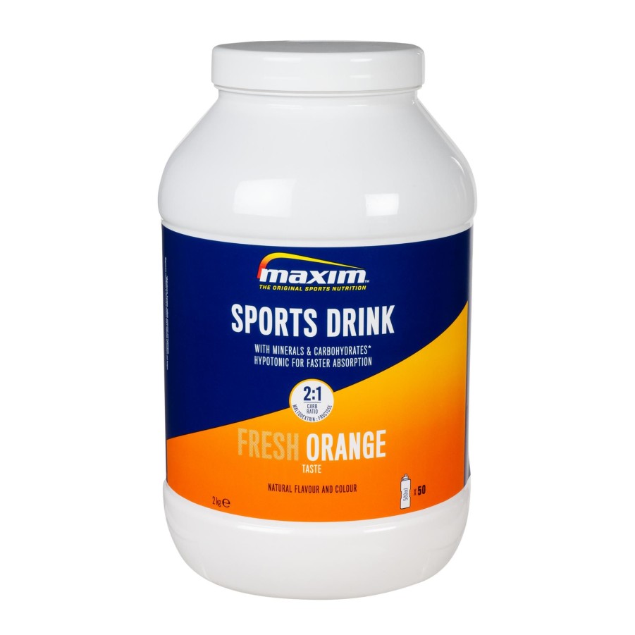 Sport maxim Kosttilskudd | Maxim Sportsdrikke Appelsin 2 Kg, Sportsdrikke