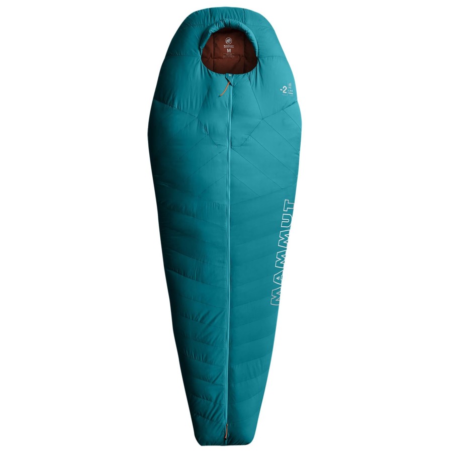 Jakt Og Tur mammut Soveposer & Liggeunderlag | Women'S Relax Down Bag -2C / Petrol.M, Dun-Sovepose, Dame