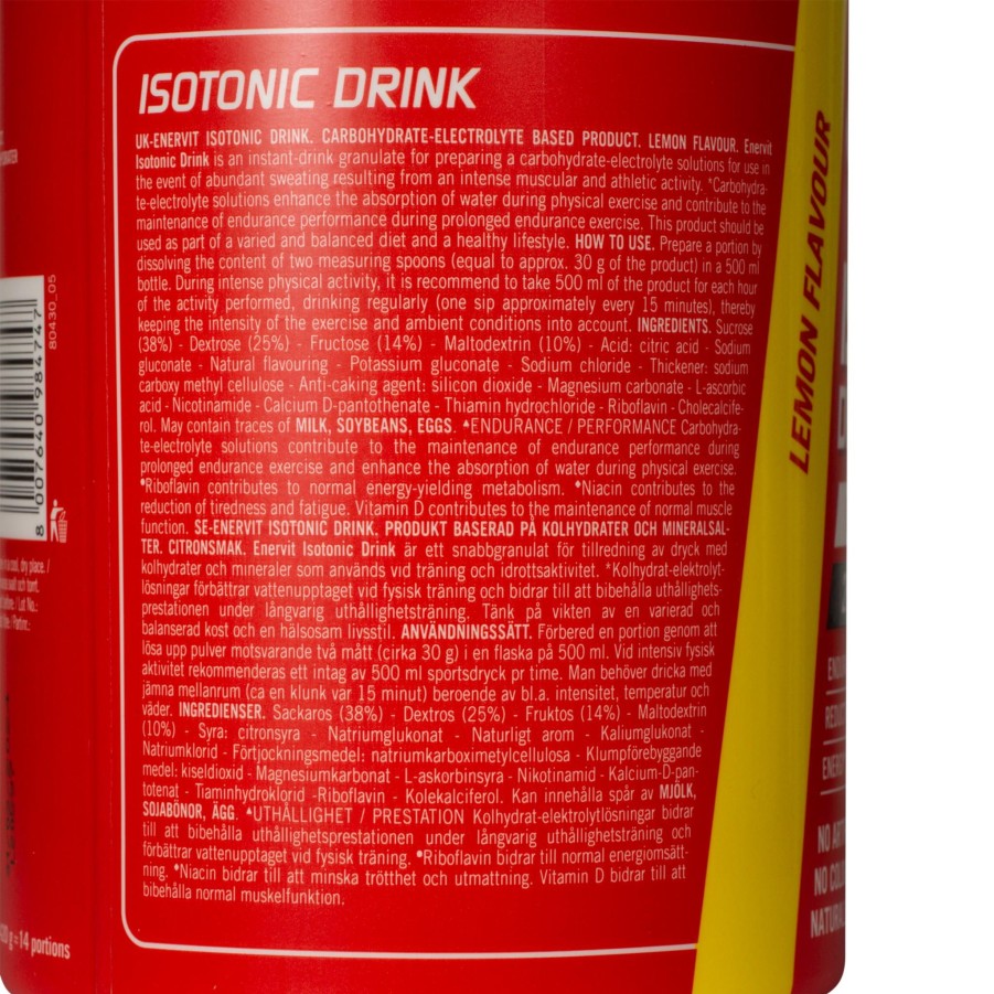 Sport Enervit Kosttilskudd | E.Sport Isotonic Drink, Granulat