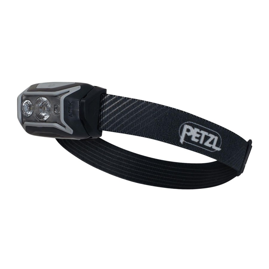 Sport petzl Hodelykt | Actik Core Lamp Grey, Hodelykt