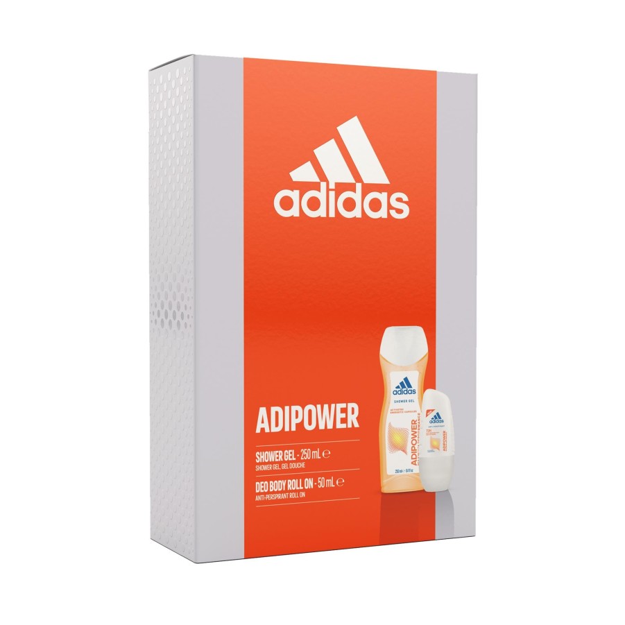 Sport adidas Skadepleie & Helse | Adipower (Dame) Showergel 250Ml + Roll-On 50 Ml, Dusjsape/Deodorant Dame