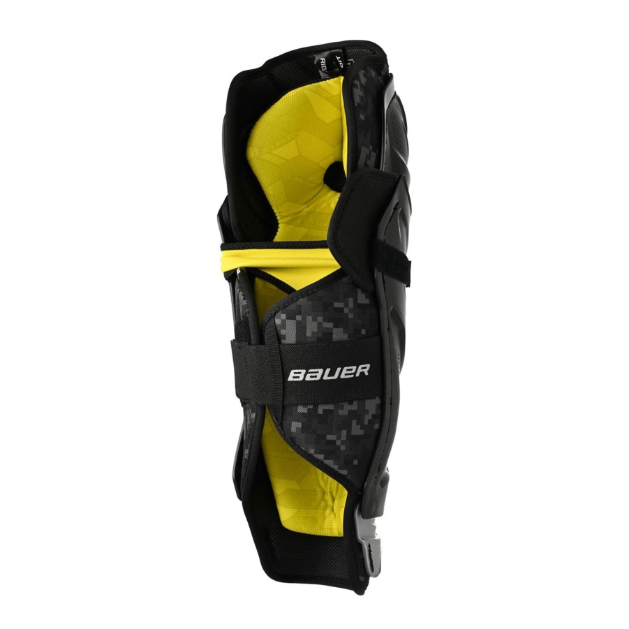 Vintersport bauer Susp & HocWholesale Beskyttelse | S23 Supreme M3 Shin Guard 23/24, Leggskinn Til Hockey, Senior