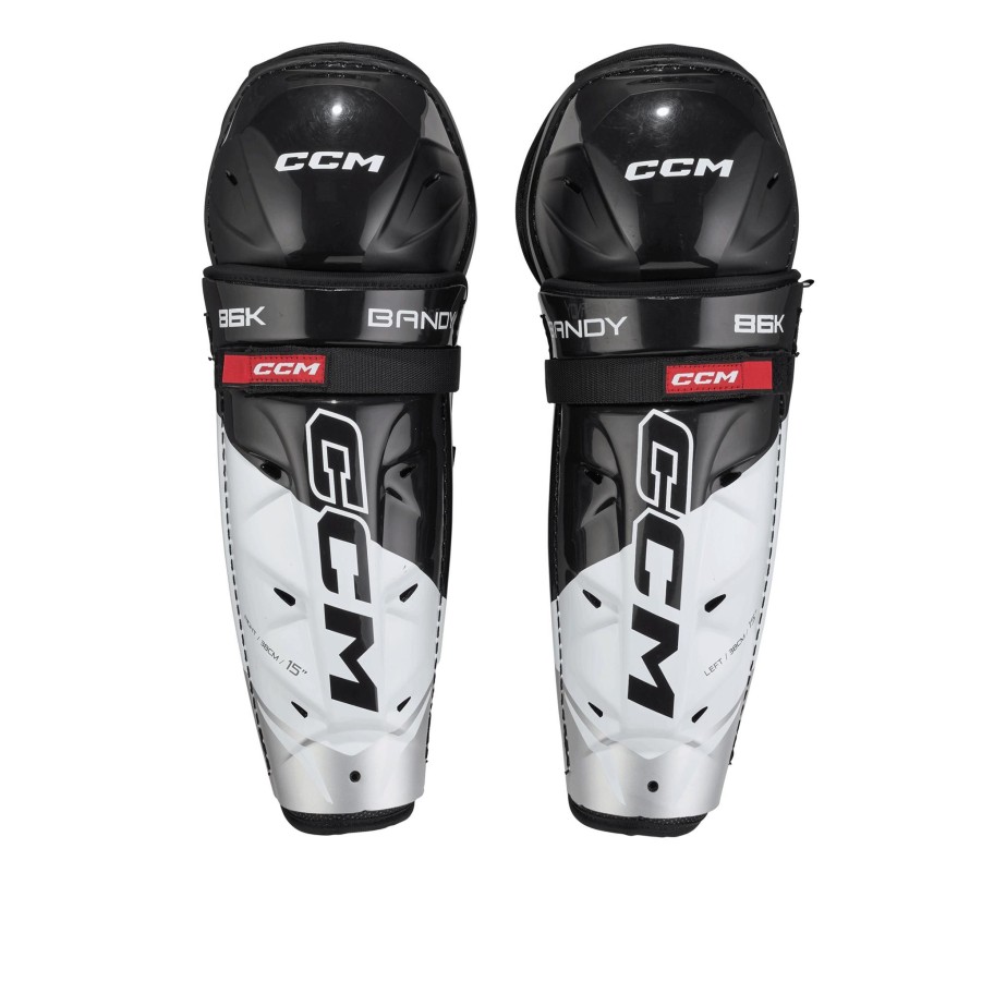 Sport ccm Ovrig Vintersport | Ccm 86K Bandy Shin Guards Junior, Leggskinn Junior