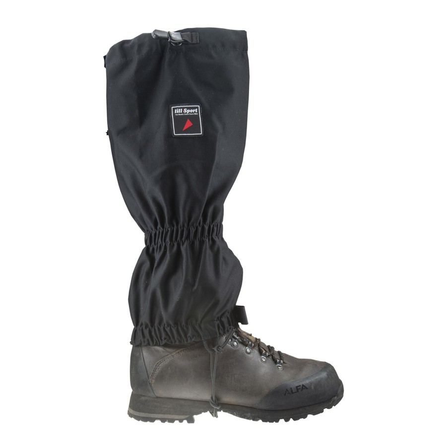 Jakt Og Tur lillsport Fjellsko & Fjellstovler | Lill Sport Gaiter Canvas Black 23/24, Gamasjer Unisex