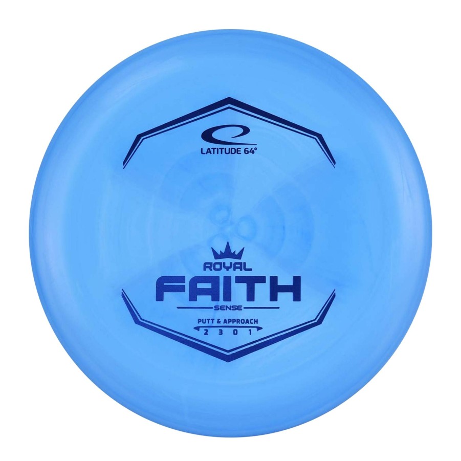 Sport Latitude 64 Frisbeegolf | Royal Putter Faith, 173+ Blue, Putter Frisbeegolf