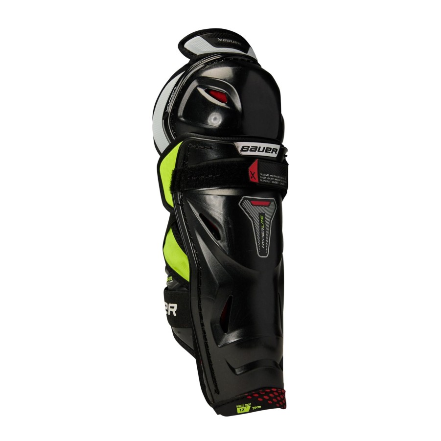 Vintersport bauer Susp & HocBest Beskyttelse | S22 Vapor Hyperlite Shin Guard - Jr 23/24, Leggbeskytter Junior