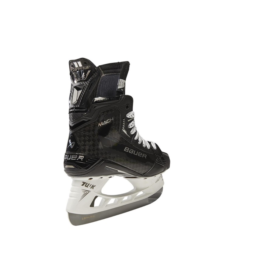 Sport bauer HocClearance skoyter | S22 Ti Supreme Mach Skate - Int 23/24, Hockeyskoyte Unisex