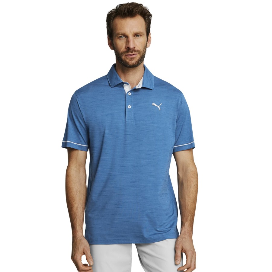 Sport puma Golfklaer | Cloudspun Haystack Polo, Poloskjorte Golf Herre