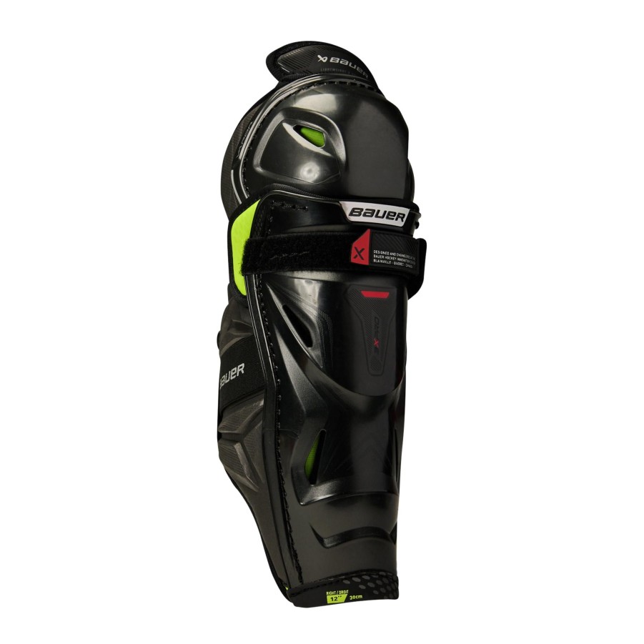 Vintersport bauer Susp & HocHot Beskyttelse | S22 Vapor 3X Pro Shin Guard Jr 22/23, Leggbeskytter Junior