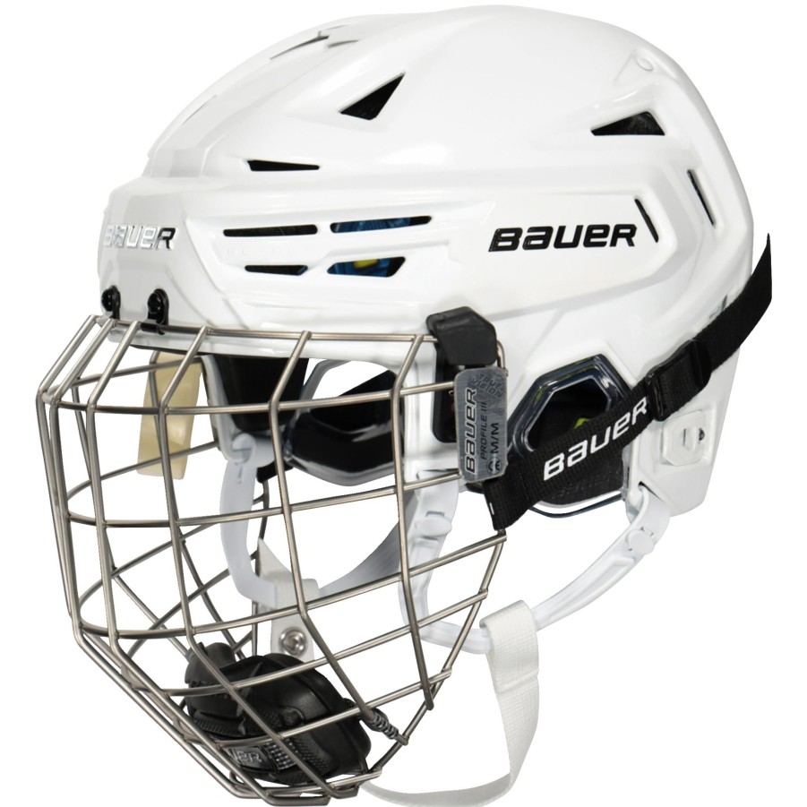 Vintersport bauer HocClearance hjelm | Bauer Re-Akt 150 Helmet Combo 23/24, Hockeyhjelm, Senior