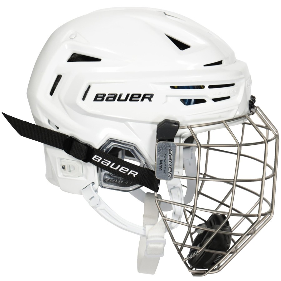 Vintersport bauer HocClearance hjelm | Bauer Re-Akt 150 Helmet Combo 23/24, Hockeyhjelm, Senior