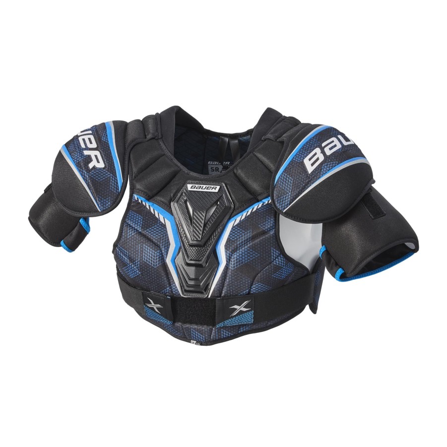 Vintersport bauer Susp & HocWholesale Beskyttelse | S21 Bauer X Shoulder Pad - Int 23/24, Skulderbeskyttelse Intermediate