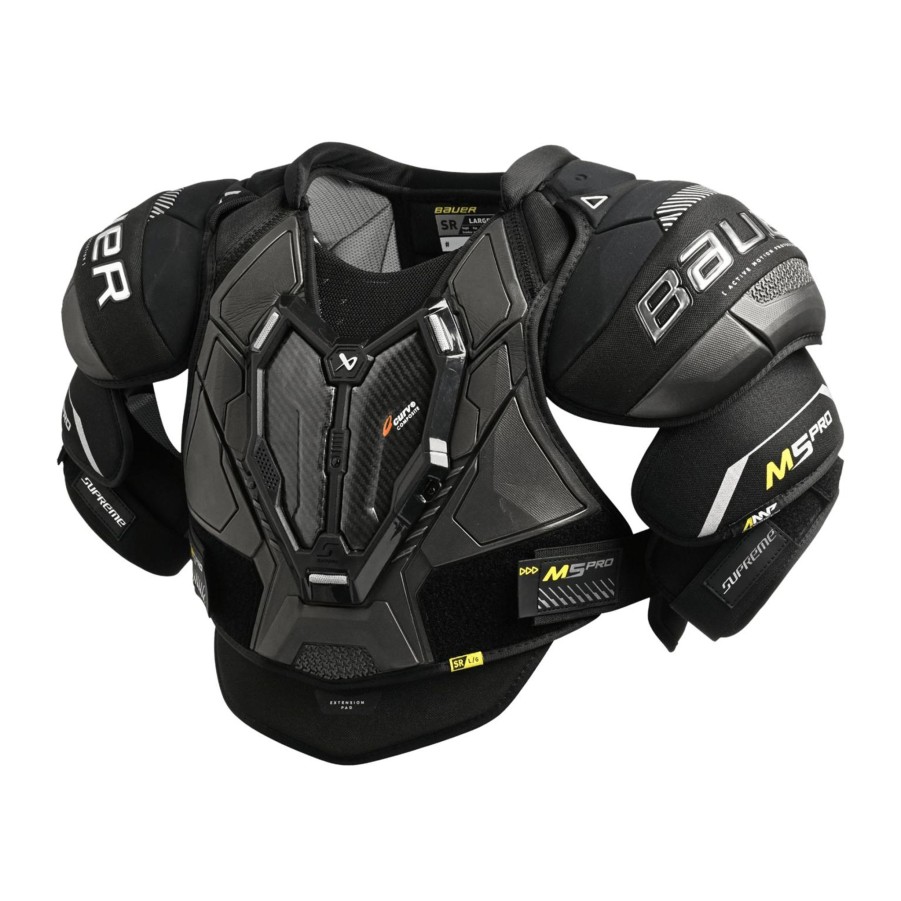 Vintersport bauer Susp & HocNew Beskyttelse | S23 Supreme M5 Pro Shoulder Pad 23/24, Skulderbeskyttelse, Senior