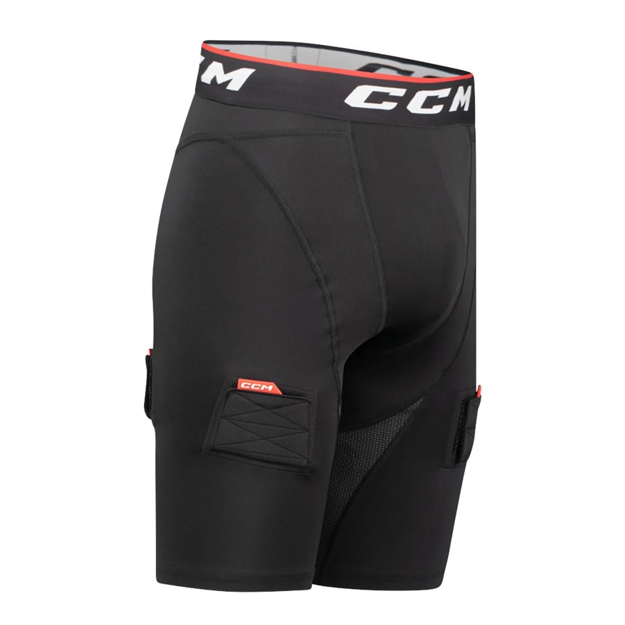 Vintersport ccm HocBestklaer | Ccm Men'S Compression Jock Short, Kompresjonsshorts Herre