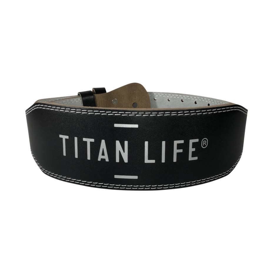 Sport TITAN LIFE Styrketrening | Titan Life - Leather Weight Lifting Belt, Loftebelte