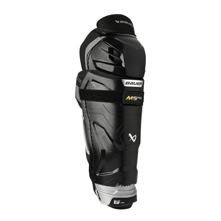 Vintersport bauer Susp & HocHot Beskyttelse | S23 Supreme M5Pro Shin Guard 23/24, Leggskinn Til Hockey, Junior