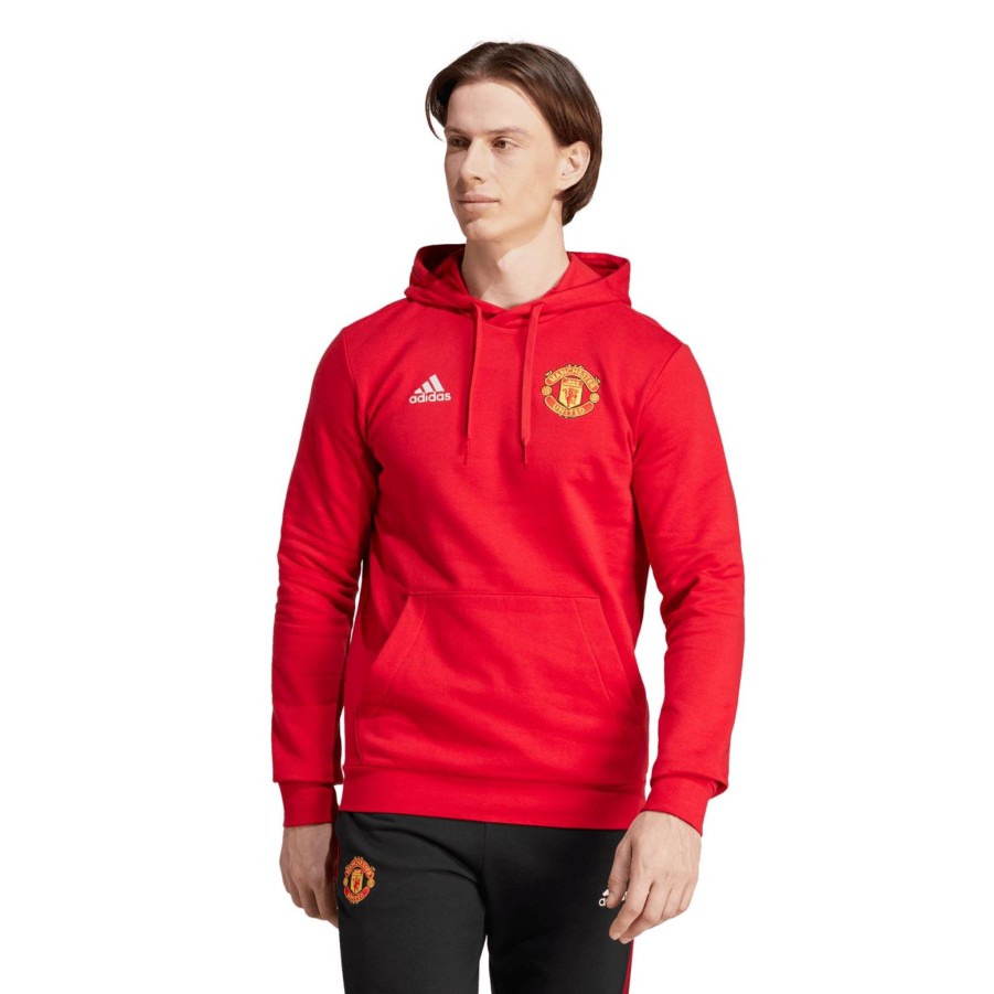 Sport adidas Fotballdrakt & Supporterutstyr | Manchester United Dna Hoodie, Hettegenser, Herre