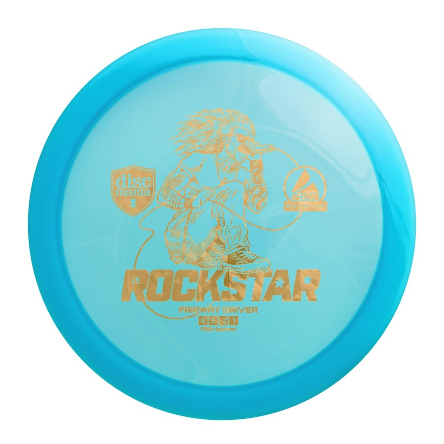 Sport DISCMANIA Frisbeegolf | Active Premium Driver Rockstar Yellow, Driver Frisbeegolf