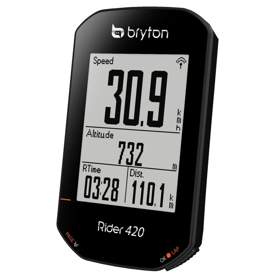 Sport Bryton Pulsklokke & Aktivitetsmaler | Rider 420E Gps Computer, Sykkelcomputer