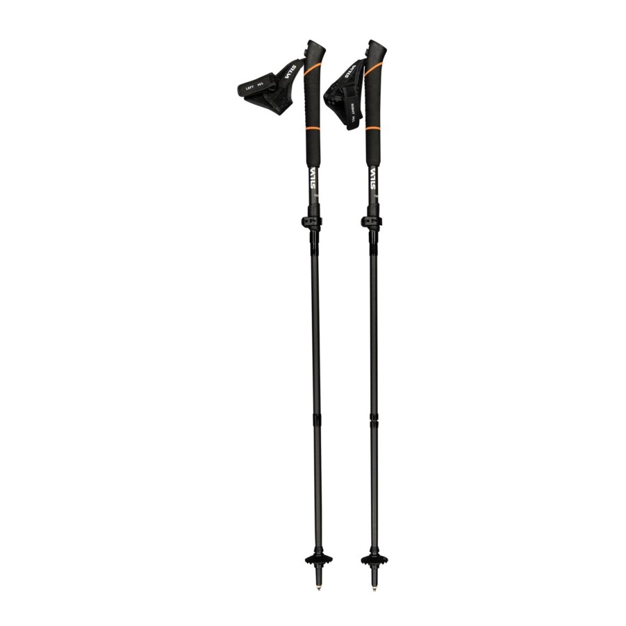 Jakt Og Tur silva Fjellsko & Fjellstovler | Running Poles Carbon Adjust 120-140Cm, Justerbare Gastaver