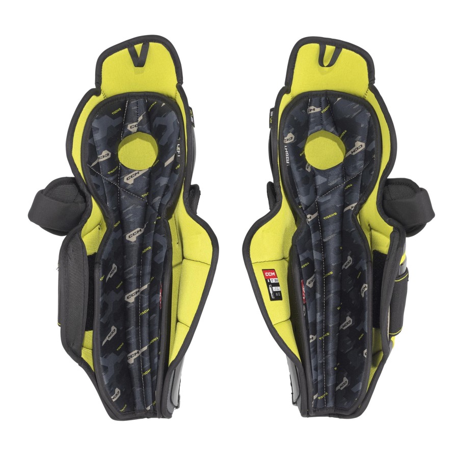 Vintersport ccm Susp & HocClearance Beskyttelse | Ccm Tacks As 580 Shin Guards Senior, Leggskinn Senior