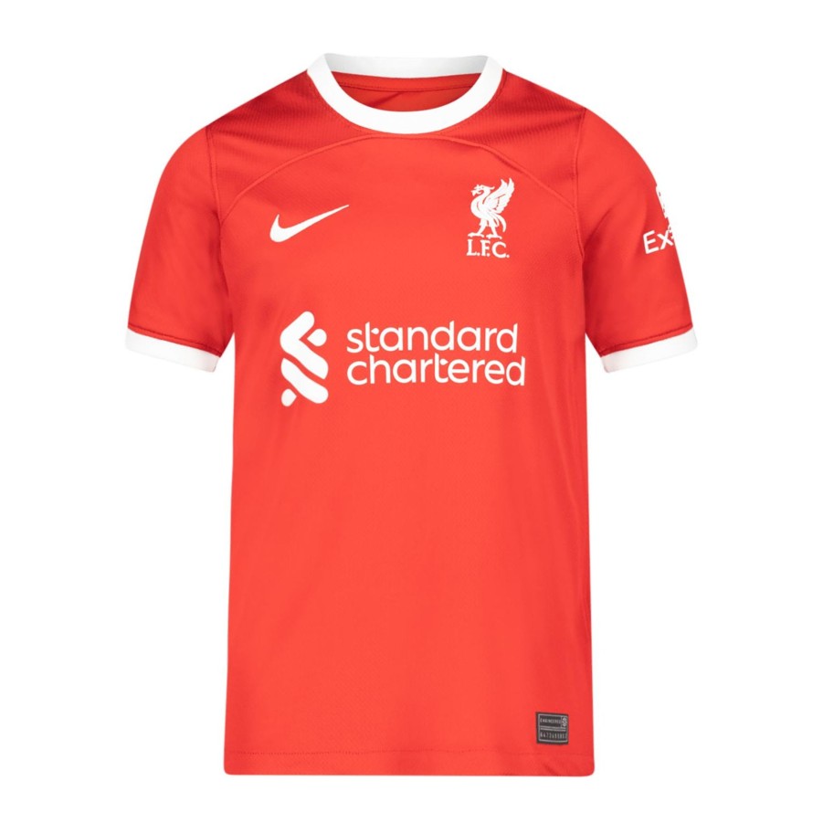 Sport nike Fotballdrakt & Supporterutstyr | Liverpool Dri-Fit Stadium Jersey Short Sleeve Home 23/24, Fotballdrakt, Junior