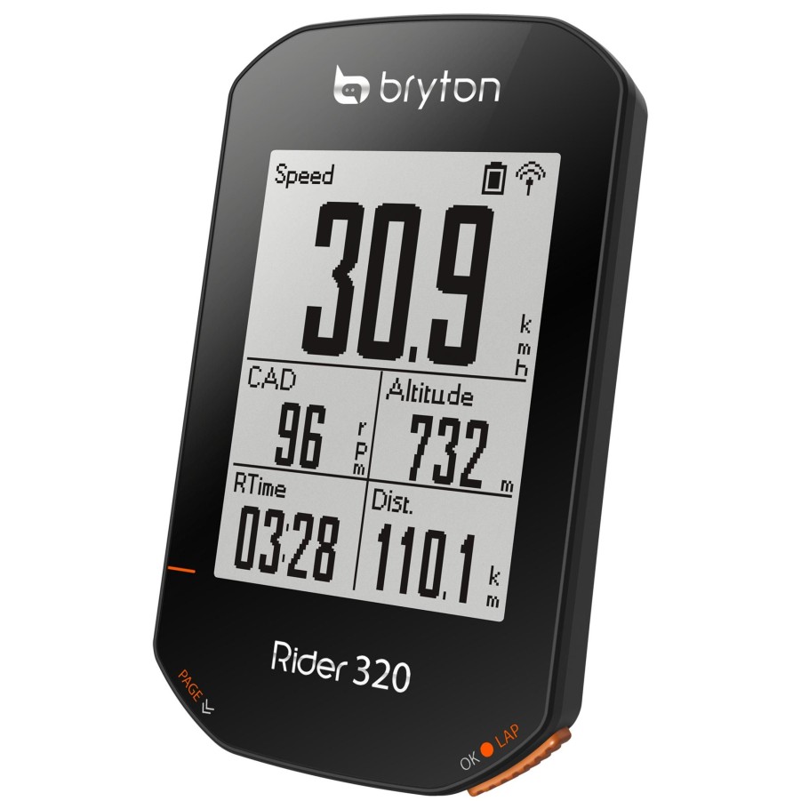 Sport Bryton Pulsklokke & Aktivitetsmaler | Rider 320 E Gps Computer, Sykkelcomputer